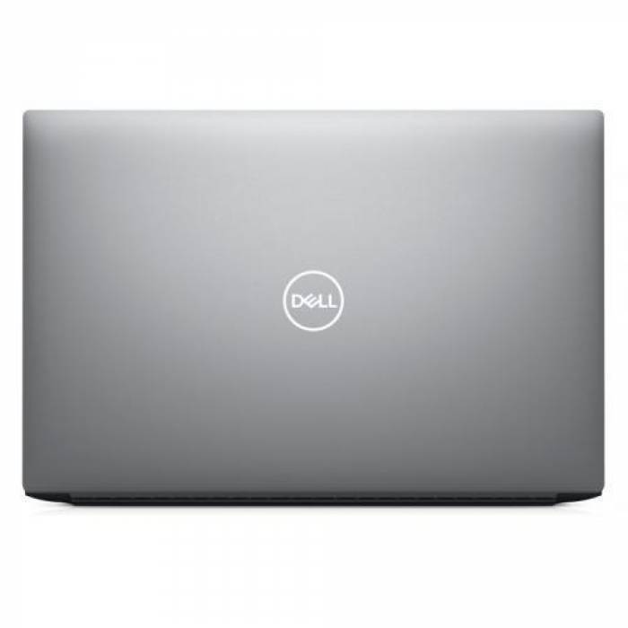 Laptop Dell Precision 5570, Intel Core i9-12900H, 15.6inch, RAM 32GB, SSD 1TB, nVidia RTX A2000 8GB, Linux, Titan Gray