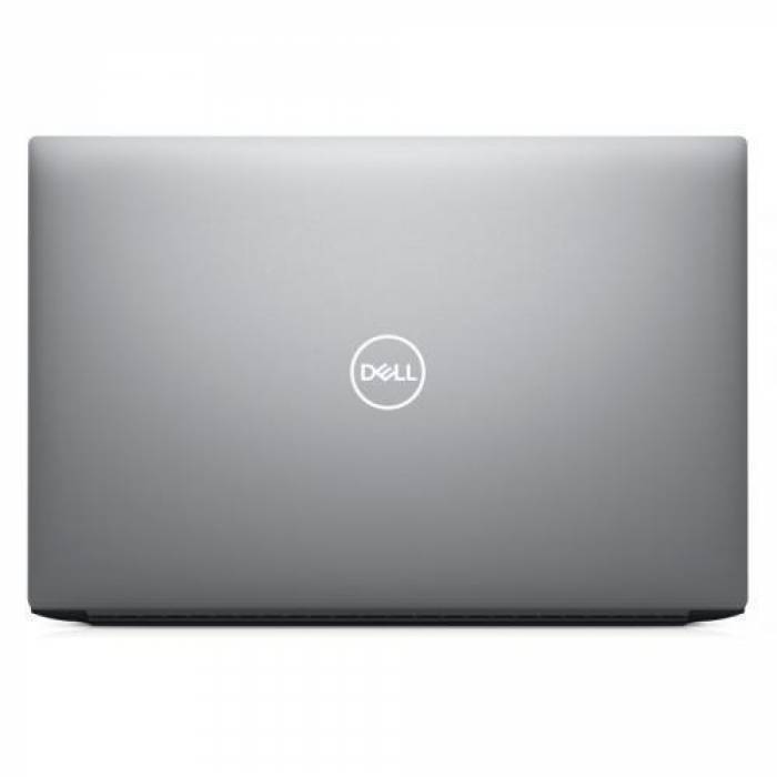 Laptop Dell Precision 5570, Intel Core i9-12900H, 15.6inch, RAM 64GB, SSD 1TB, nVidia RTX A2000 8GB, Linux, Titan Gray