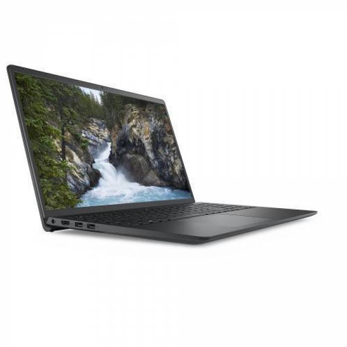 Laptop Dell Vostro 3510, Intel Core i3-1115G4, 15.6inch, RAM 8GB, SSD 256GB, Intel UHD Graphics, Linux, Carbon Black