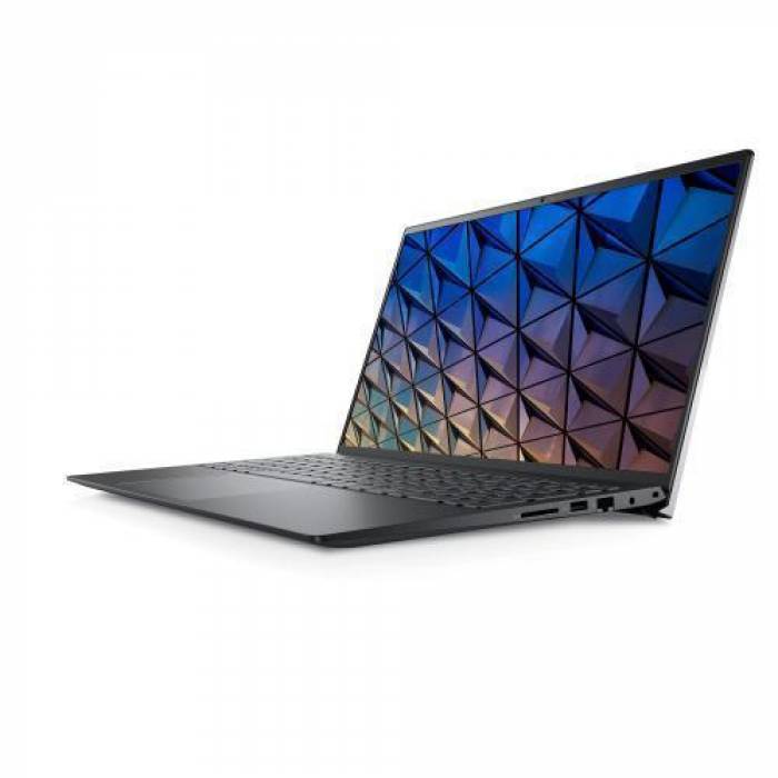 Laptop Dell Vostro 5510, Intel Core i5-11320H, 15.6inch, RAM 16GB, SSD 512GB, Intel Iris Xe Graphics, Linux, Titan Grey