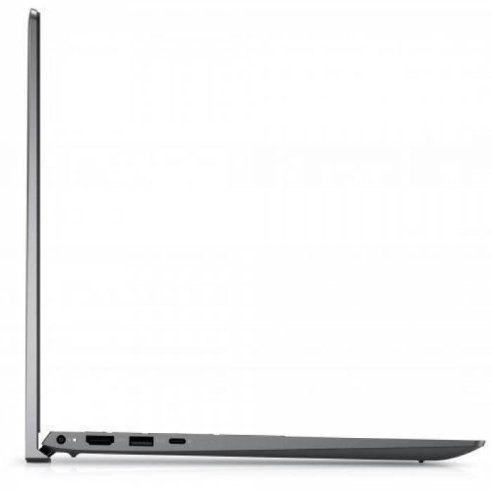 Laptop Dell Vostro 5510, Intel Core i5-11320H, 15.6inch, RAM 16GB, SSD 512GB, Intel Iris Xe Graphics, Linux, Titan Grey