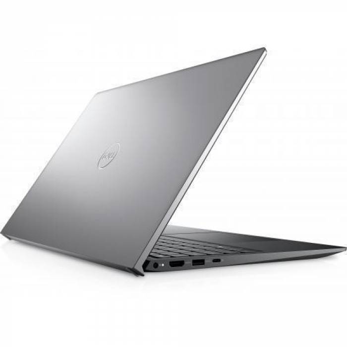 Laptop Dell Vostro 5510, Intel Core i5-11320H, 15.6inch, RAM 16GB, SSD 512GB, Intel Iris Xe Graphics, Linux, Titan Grey