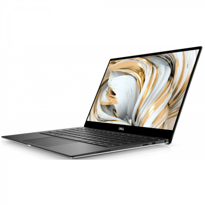 Laptop Dell XPS 13 9305, Intel Core i7-1165G7, 13.3inch Touch, RAM 16GB, SSD 512GB, Intel Iris Xe Graphics, Windows 10 Pro, Platinum Silver