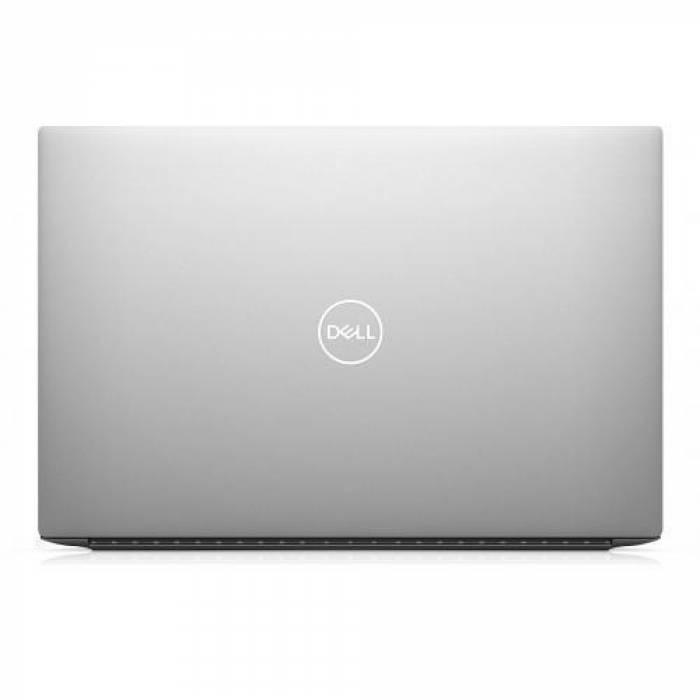 Laptop Dell XPS 15 9520, Intel Core i5-12500H, 15.6inch, RAM 16GB, SSD 512GB, Intel Iris Xe Graphics, Windows 11 Pro, Platinum Silver