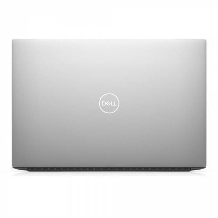 Laptop Dell XPS 15 9520, Intel Core i9-12900HK, 15.6inch Touch, RAM 32GB, SSD 1TB, nVidia GeForce RTX 3050 Ti 4GB, Windows 11 Pro, Platinum Silver