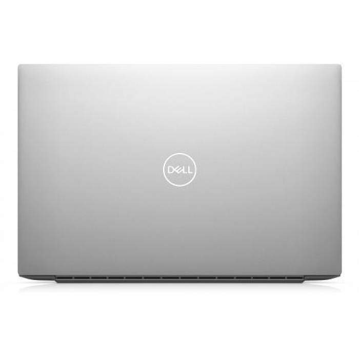 Laptop DELL XPS 17 9710, Intel Core i7-11800H, 17inch Touch, RAM 32GB, SSD 1TB, nVidia GeForce RTX 3060 6GB, Windows 11 Pro, Platinum Silver