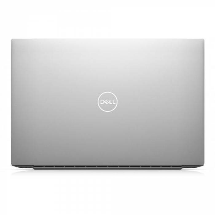 Laptop Dell XPS 17 9720, Intel Core i7-12700H, 17inch, RAM 16GB, SSD 1TB, nVidia GeForce RTX 3050 4GB, Windows 11 Pro, Platinum Silver