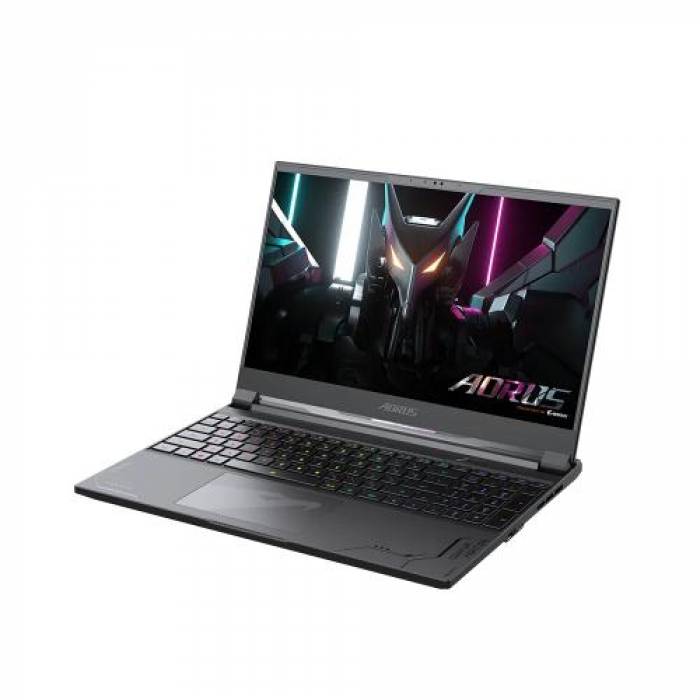 Laptop Gigabyte AORUS 15X ASF-83EE654SH, Intel Core i7-13700HX, 15.6inch, RAM 16GB, SSD 1TB, nVidia GeForce RTX 4070 8GB, Windows 11, Black