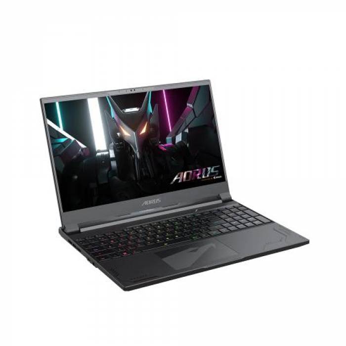 Laptop Gigabyte AORUS 15X ASF-83EE654SH, Intel Core i7-13700HX, 15.6inch, RAM 16GB, SSD 1TB, nVidia GeForce RTX 4070 8GB, Windows 11, Black