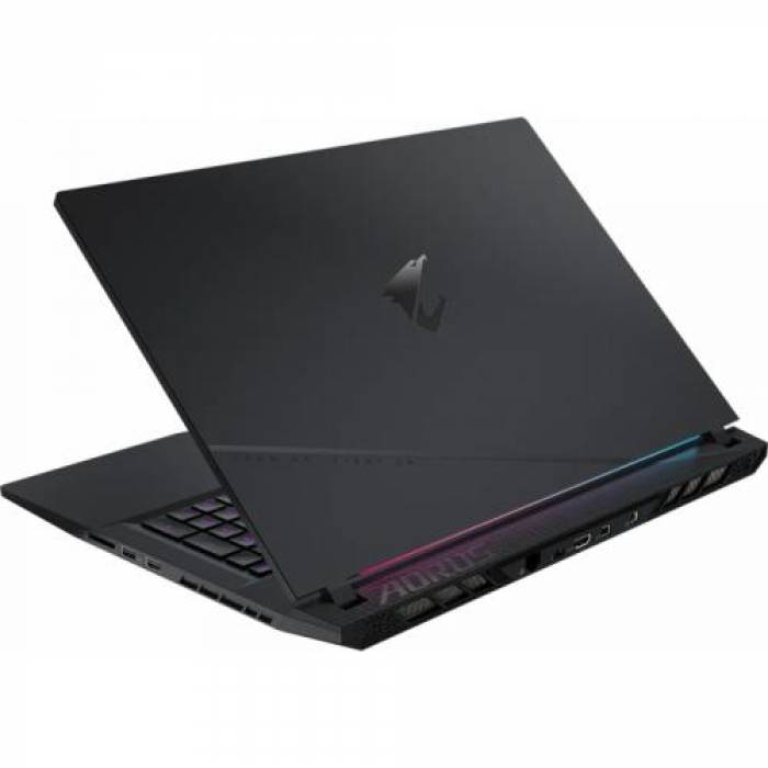 Laptop Gigabyte AORUS 17 9SF-E3EE653SH, Intel Core i5-12500H, 17.3inch, RAM 16GB, SSD 512GB, nVidia GeForce RTX 4070 8GB, Windows 11, Black