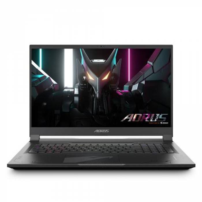 Laptop Gigabyte AORUS 17X AZF-B5EE665SP, Intel Core i9-13900HX, 17.3inch, RAM 32GB, SSD 2x 1TB, nVidia GeForce RTX 4090 16GB, Windows 11 Pro, Black