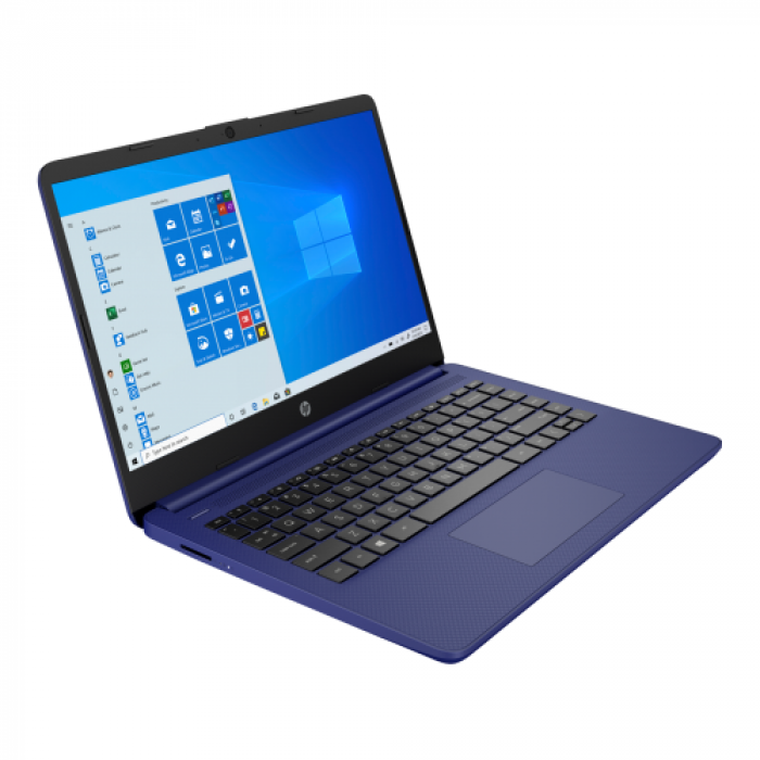 Laptop HP 14s-fq1014nq, AMD Ryzen 5 5500U, 14inch, RAM 8GB, SSD 256GB, AMD Radeon Graphics, Windows 10, Indigo Blue