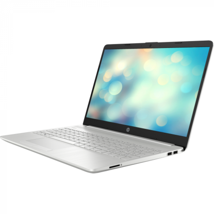 Laptop HP 15-dw1010nq, Intel Pentium Gold 6405U, 15.6inch, RAM 4GB, SDD 256GB, Intel UHD Graphics, Free DOS, Natural Silver