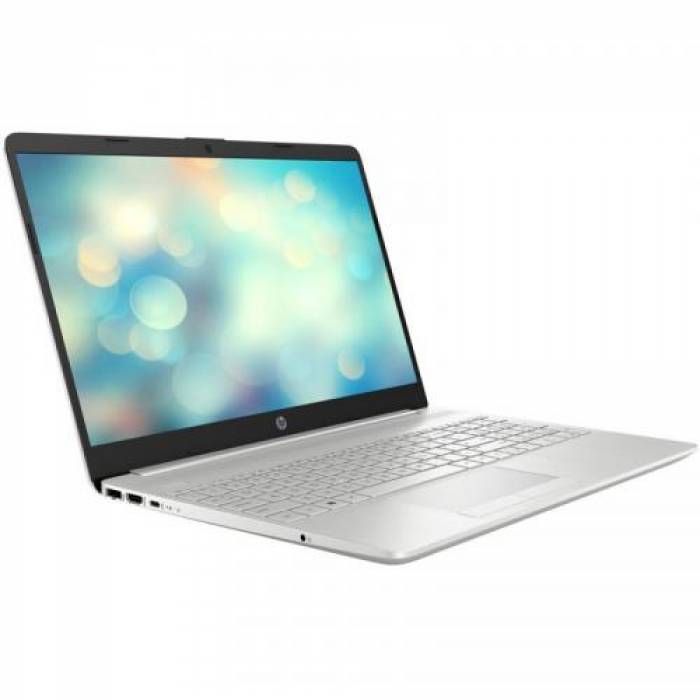 Laptop HP 15-dw1031nq, Intel Celeron N4020, 15.6inch, RAM 4GB, SSD 256GB, Intel UHD Graphics 600, Free DOS, Silver