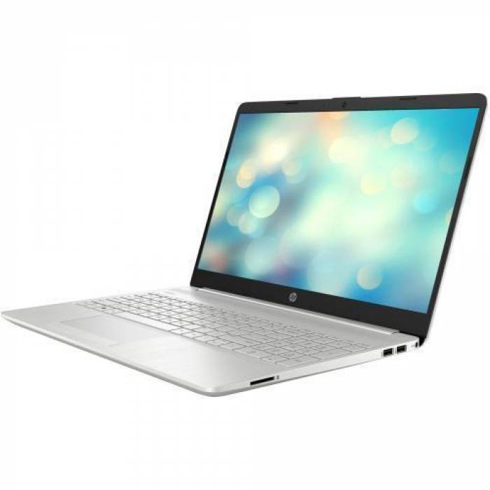 Laptop HP 15-dw3009nq, Intel Core i7-1165G7, 15.6inch, RAM 16GB, SSD 1TB, Intel Iris Xe Graphics, Free DOS, Natural Silver