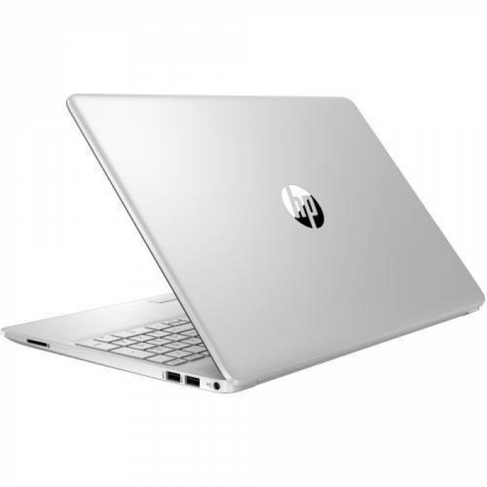 Laptop HP 15-dw3009nq, Intel Core i7-1165G7, 15.6inch, RAM 16GB, SSD 512GB, Intel Iris Xe Graphics, Free DOS, Natural Silver