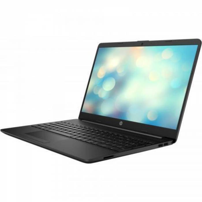 Laptop HP 15-dw3018nq, Intel Core i7-1165G7, 15.6inch, RAM 12GB, SSD 256GB, Intel Iris Xe Graphics, Free DOS, Black