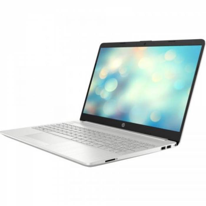 Laptop HP 15-dw4005nq, Intel Core i7-1255U, 15.6inch, RAM 16GB, SSD 512GB, nVidia GeForce MX550 2GB, Free DOS, Natural Silver