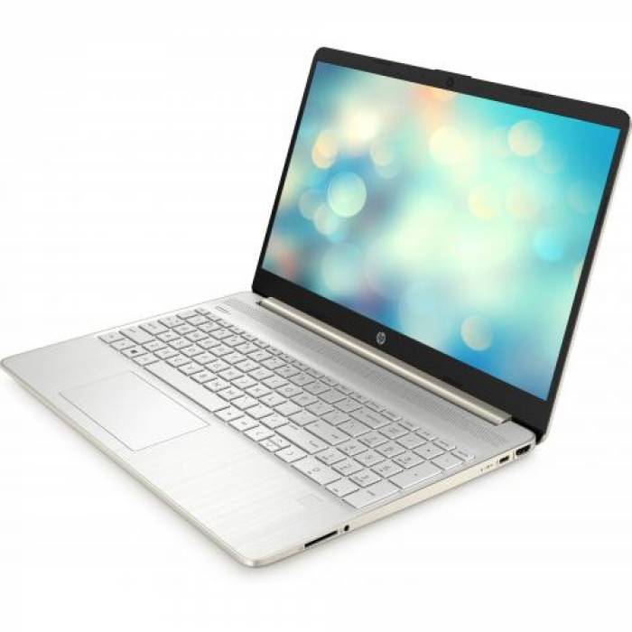 Laptop HP 15s-eq1068nq, AMD Ryzen 3 4300U, 15.6inch, RAM 8GB, SSD 512GB, AMD Radeon Graphics, Free DOS, Pale Gold