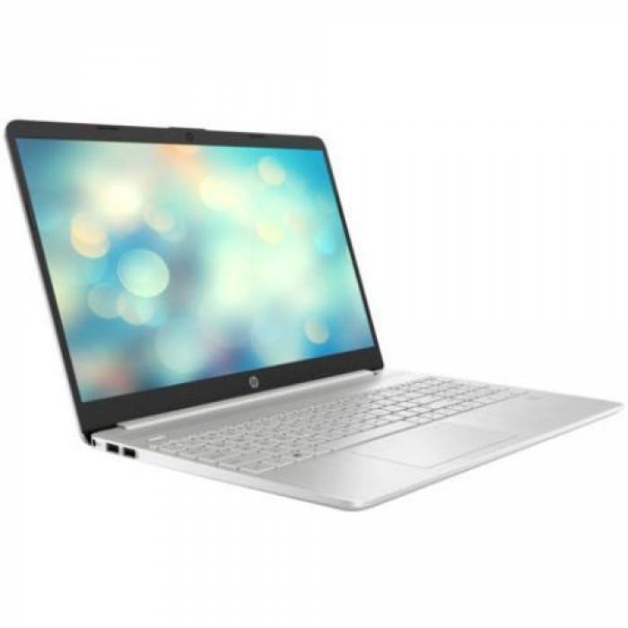 Laptop HP 15s-eq2000nq, AMD Ryzen 7 5700U, 15.6inch, RAM 16GB, SSD 512GB, AMD Radeon Graphics, Windows 11, Natural Silver