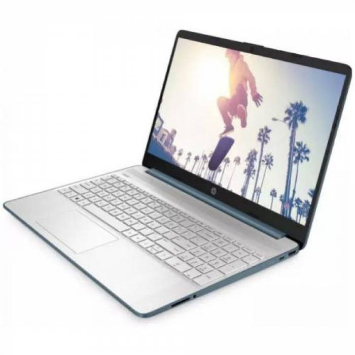 Laptop HP 15s-eq2006nq, AMD Ryzen 7 5700U, 15.6inch, RAM 16GB, SSD 512GB, AMD Radeon Graphics, Free DOS, Spruce Blue