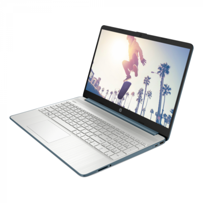 Laptop HP 15s-eq2017nq, AMD Ryzen 5 5500U, 15.6inch, RAM 16GB, SSD 512GB, AMD Radeon Graphics, Free DOS, Spruce Blue