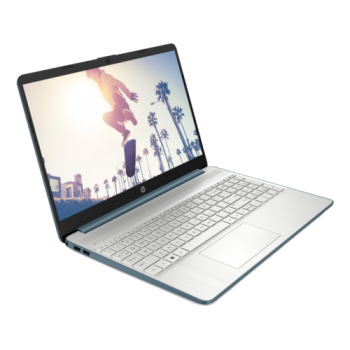 Laptop HP 15s-eq2017nq, AMD Ryzen 5 5500U, 15.6inch, RAM 16GB, SSD 512GB, AMD Radeon Graphics, Free DOS, Spruce Blue