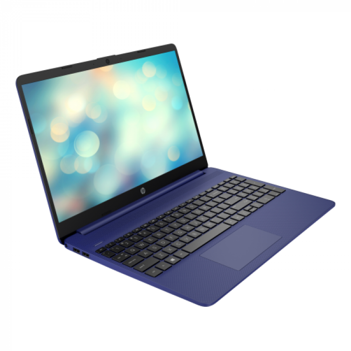 Laptop HP 15s-fq2010nq, Intel Core i7-1165G7, 15.6inch, RAM 8GB, SSD 256GB, Intel Iris Xe Graphics, Free DOS, Indigo Blue