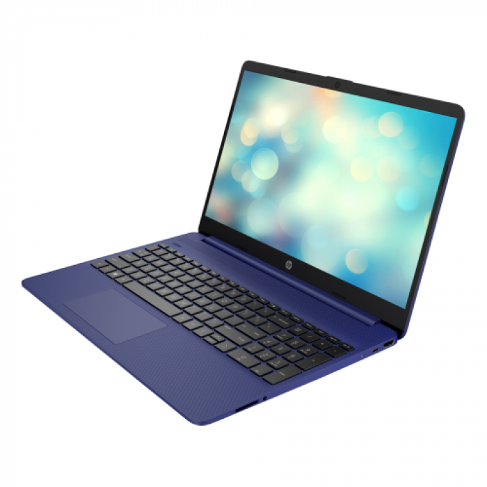 Laptop HP 15s-fq2010nq, Intel Core i7-1165G7, 15.6inch, RAM 8GB, SSD 256GB, Intel Iris Xe Graphics, Free DOS, Indigo Blue