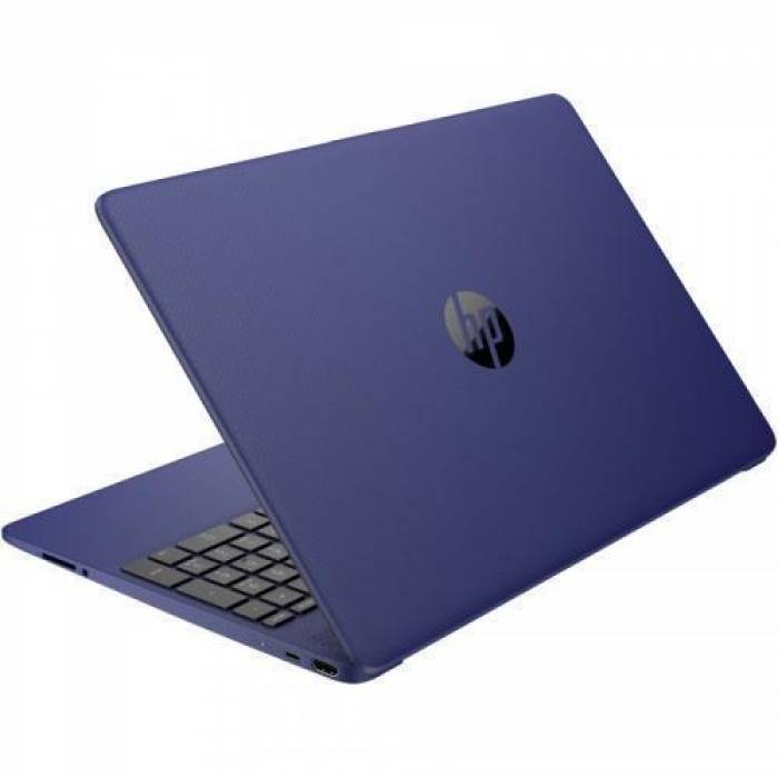 Laptop HP 15s-fq2010nq, Intel Core i7-1165G7, 15.6inch, RAM 8GB, SSD 256GB, Intel Iris Xe Graphics, Free DOS, Indigo Blue