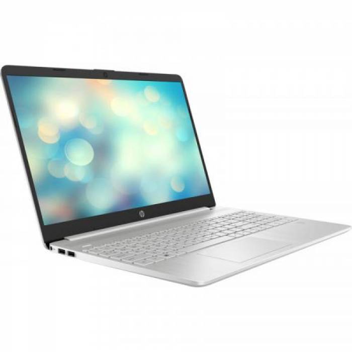 Laptop HP 15s-fq2012nq, Intel Core i5-1135G7, 15.6inch, RAM 16GB, SSD 512GB, Intel Iris Xe Graphics, No OS, Silver