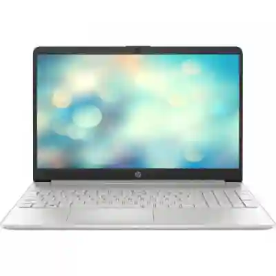 Laptop HP 15s-fq2021nq, Intel Core i3-1115G4, 15.6inch, RAM 8GB, SSD 512GB, Intel UHD Graphics, Free DOS, Natural Silver