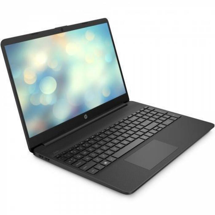 Laptop HP 15s-fq3015nq, Intel Pentium Silver N6000, 15.6inch, RAM 4GB, SSD 256GB, Intel UHD Graphics, Free DOS, Jet Black