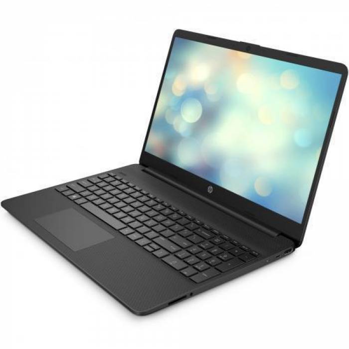 Laptop HP 15s-fq3015nq, Intel Pentium Silver N6000, 15.6inch, RAM 4GB, SSD 256GB, Intel UHD Graphics, Free DOS, Jet Black