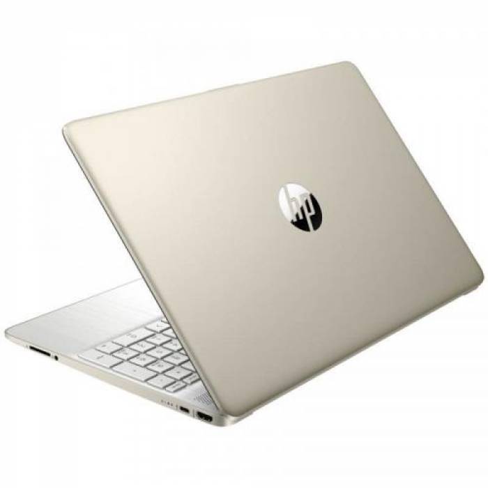 Laptop HP 15s-fq5028nq, Intel Core i5-1235U, 15.6inch, RAM 8GB, SSD 512GB, Intel Iris Xe Graphics, Free DOS, Pale Gold