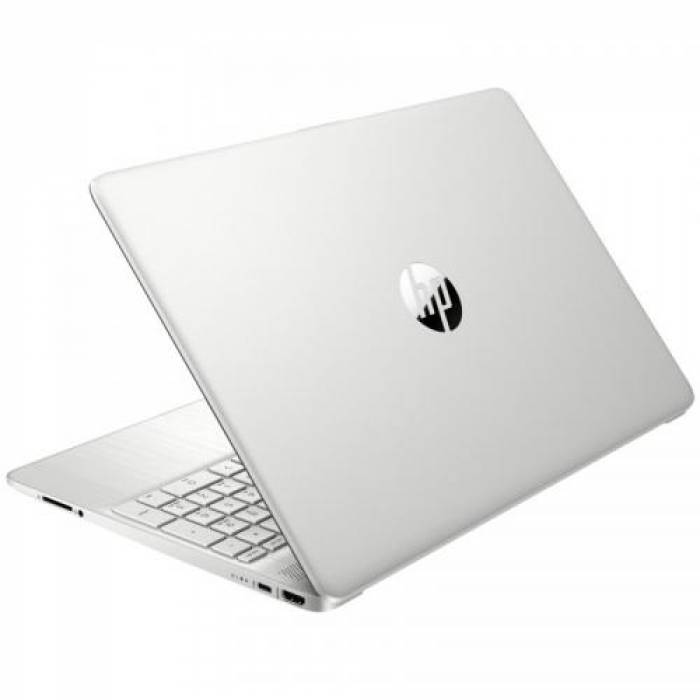 Laptop HP 15s-fq5029nq, Intel Core i5-1235U, 15.6inch, RAM 8GB, SSD 512GB, Intel Iris Xe Graphics, Free DOS, Natural Silver