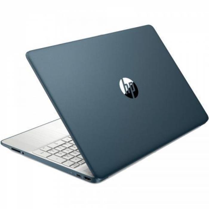 Laptop HP 15s-fq5033nq, Intel Core i3-1215U, 15.6inch, RAM 16GB, SSD 512GB, Intel UHD Graphics, Free DOS, Spruce Blue