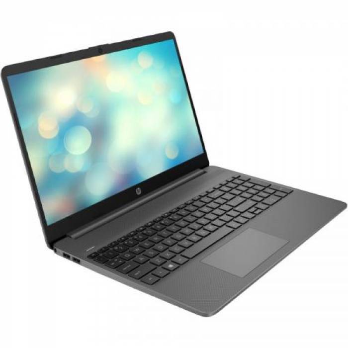 Laptop HP 15s-fq5041nq, Intel Core i3-1215U, 15.6inch, RAM 8GB, SSD 256GB, Intel UHD Graphics, Free DOS, Chalkboard Gray