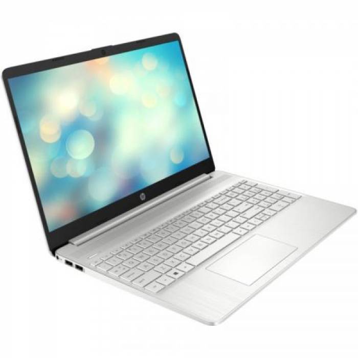 Laptop HP 15s-fq5050nq, Intel Core i3-1215U, 15.6inch, RAM 8GB, SSD 512GB, Intel Iris Xe Graphics, Free DOS, Natural Silver