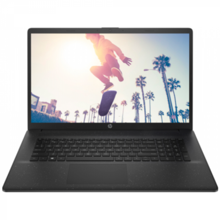 Laptop HP 17-cn0023nq, Intel Core i5-1135G7, 17.3inch, RAM 16GB, SSD 512GB, Intel Iris Xe Graphics, Free DOS, Jet Black