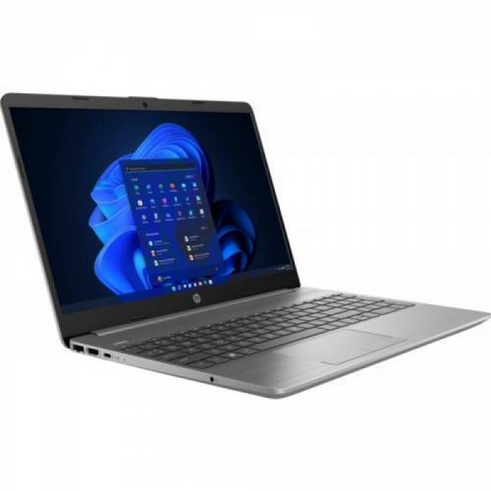 Laptop HP 250 G9, Intel Core I5-1235U, 15.6inch, RAM 8GB, SSD 512GB, Intel Iris Xe Graphics, Windows 11 Pro, Asteroid Silver