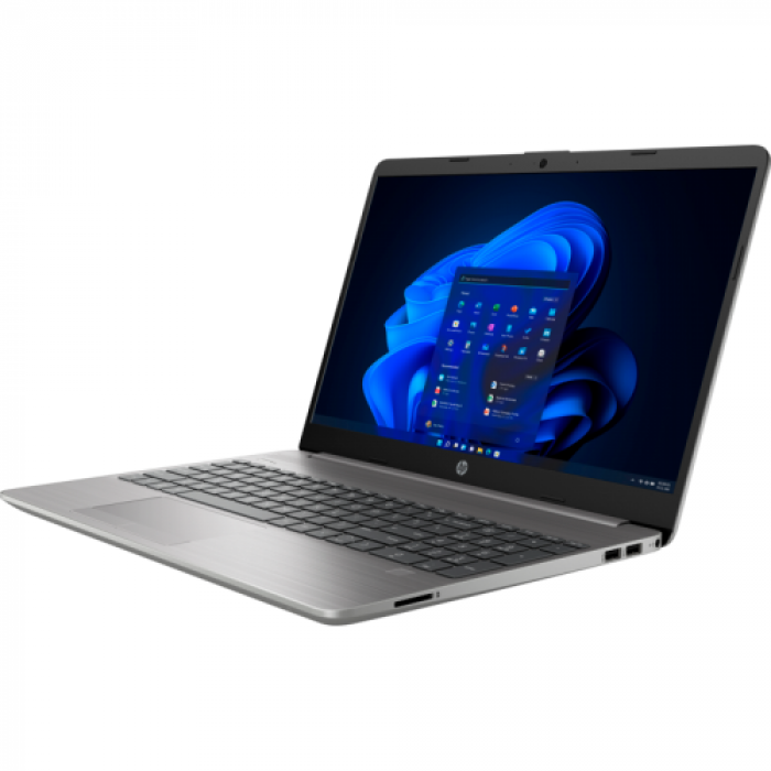 Laptop HP 250 G9, Intel Core i7-1255U, 15inch, RAM 8GB, SSD 512GB, Intel Iris Xe Graphics, Free DOS, Silver