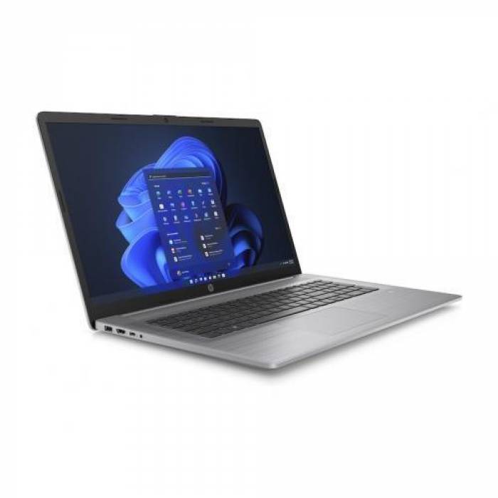 Laptop HP 470 G9, Intel Core i5-1235U, 17.3inch, RAM 16GB, SSD 512GB, Intel Iris Xe Graphics, Free DOS, Silver