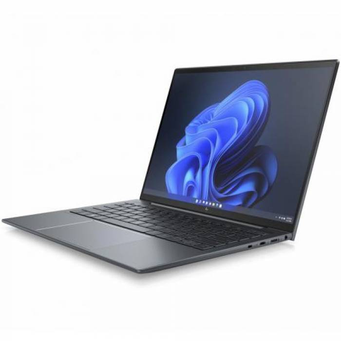 Laptop HP Elite Dragonfly G3, Intel Core i7-1255U, 13.5inch Touch, RAM 16GB, SSD 1TB, Intel Iris Xe Graphics, 5G LTE, Windows 11 Pro, Slate Blue