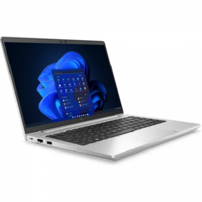 Laptop HP EliteBook 640 G9, Intel Core i7-1255U, 14inch, RAM 16GB, SSD 512GB, Intel Iris Xe Graphics, 4G, Windows 11 Pro, Silver