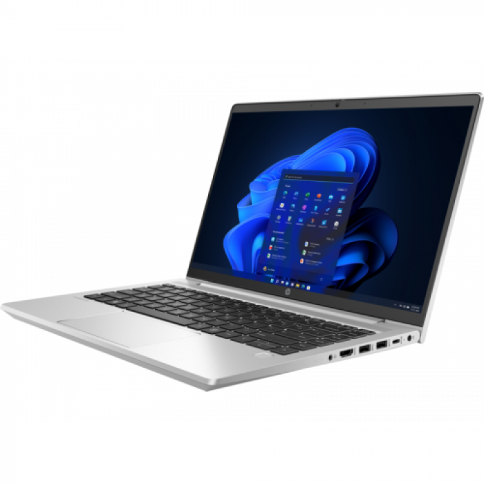 Laptop HP EliteBook 640 G9, Intel Corei5-1235U, 14inch, RAM 8GB, SSD 512GB, Intel Iris Xe Graphics, Free DOS, Silver