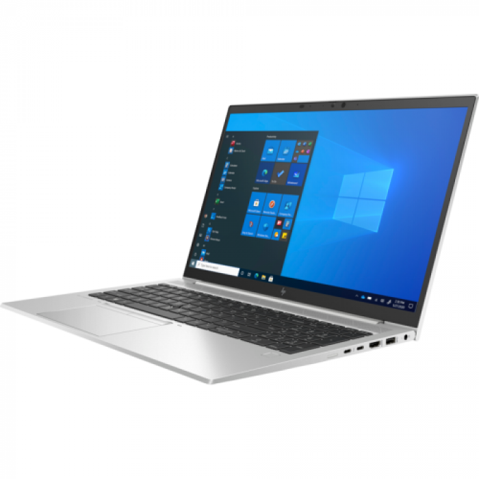 Laptop HP EliteBook 850 G8, Intel Core I7-1165G7, 15inch, RAM 16GB, SSD 512GB, Intel Iris X Graphics, Windows 11 Pro, Silver