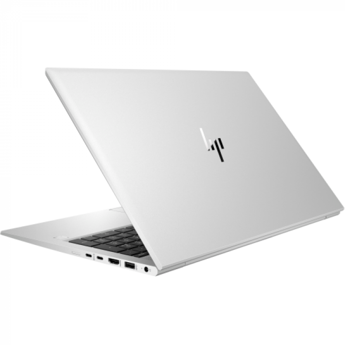 Laptop HP EliteBook 855 G8, AMD Ryzen 5 PRO 5650U, 15.6inch, RAM 16GB, SSD 512GB, AMD Radeon Graphics, Windows 10 Pro, Silver