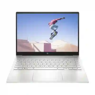 Laptop HP ENVY 14-eb0013nq, Intel Core i7-11370H, 14inch Touch, RAM 16GB, SSD 512GB, Intel Iris Xe Graphics, Windows 11, Natural Silver