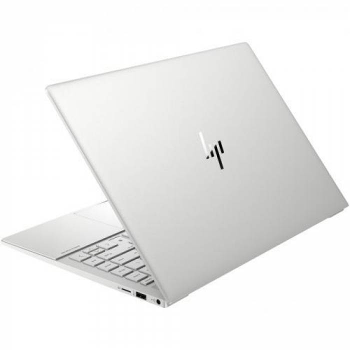 Laptop HP ENVY 14-eb0016nq, Intel Core i7-11370H, 14inch, RAM 16GB, SSD 512GB, Intel Iris Xe Graphics, Free DOS, Natural Silver